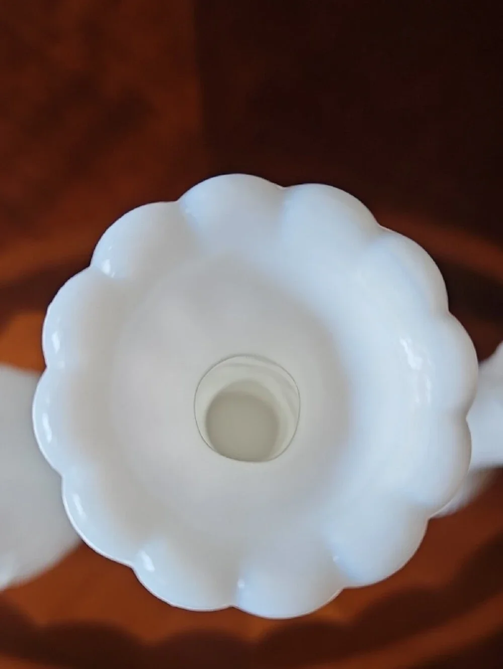 VTG Milk Glass Bud Vase Lot 3, Randall Ring of Fire, Hocking, Imperial Glass MCM